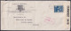 1939-H-127 CUBA REPUBLICA 1940 DOUBLE CENSORSHIP COVER TO GERMANY.  - Covers & Documents