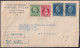 1934-H-27 CUBA REPUBLICA 1934 FINLAY REGISTERED COVER TO HUNGARY.  - Storia Postale