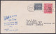 1953-FDC-132 CUBA REPUBLICA 1953 FDC 3c SURCHARGE TOBACCO PROPAGANDA.  - FDC