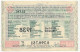 FRANCE - Loterie Nationale - Crédit Du Nord - 1/10ème - 10ème Tranche 1938 - Billets De Loterie