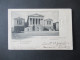 Griechenland Um 1900 GA Aufdruck Bild PK Athenes Bibliotheque De Vallianos Edition Du Cervice Des Postes Helleniques - Postal Stationery