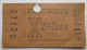 ANCIEN TICKET R.A.T.P.  METRO PARIS FRANCE 2EME CLASSE POINÇONNÉ - Europa