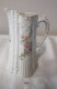 C20 Ancienne Cruche Au Lait - Décor Floral - France - Jugs