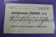 Eeuwfeestpaleizen Heizel Bruxelles 23 E Voeding Salon 1952  Et FRAPONT S.A. Auderghem Oudergem - Tickets D'entrée