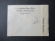 Griechenland 1940 GA Umschlag U5 Mit Griechischer Zensur / Zensurstempel Und Verschlussstreifen Nach Ungarn Gesendet - Postwaardestukken
