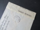 Griechenland 1940 GA Umschlag U5 Mit Griechischer Zensur / Zensurstempel Und Verschlussstreifen Nach Ungarn Gesendet - Entiers Postaux