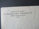 Griechenland 1923 Auslandsbrief Nach Barmen Umschlag Technische Gesellschaft Papakonstantinou, Laganas Athen Sokratesstr - Cartas & Documentos