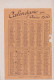 Calendarietto - I Quattro Giornali Di Mode - Anno 1910 - Tamaño Grande : 1901-20