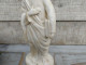 Delcampe - Ancienne Statue Christ Jésus Saint Porcelaine Blanche En Biscuit Religieux - Art Religieux