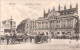 ROSTOCK Markt Droschken Vor Rathaus Lieferwagen Genossenschafts Molkerei BÜTZOW 5.11.1918 Als Feldpost Formationsstempel - Buetzow