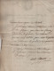 103 Aix La Chapelle - 1807 - Prefet Departement De Roer - Signature Prefet Alexandre Lameth - 1792-1815: Conquered Departments