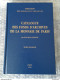 2 Catalogue Des Fonds D'archives De La Monnaie De Paris Tome 1 & 2 - Proeven