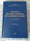 2 Catalogue Des Fonds D'archives De La Monnaie De Paris Tome 1 & 2 - Pruebas