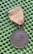 Medaille - 1938   Oranje Boven Geboortemarsch - U.P.S 16 Km. -  Original Foto  !!   Medallion Dutch Royalty 1938 - Monarquía/ Nobleza