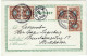 SUÈDE / SWEDEN 1897 Special "STOCKHOLM UTSTÄLLNINGEN" Postmark On 5xMi.50 1ö (1892 Numeral Issue) On Exhibition Postcard - Lettres & Documents