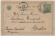 BOSNIE-HERZÉGOVINE / BOSNIA 1906 5h Postal Card Used SARAJEVO FILIALE To APATIN, Hungary - Bosnia Erzegovina