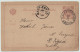 BOSNIE-HERZÉGOVINE / BOSNIA 1895 2kr Postal Card Used K.u.K. MILIT POST XVII / BRCKA To NAGY-ENYED, Hungary - Bosnia Herzegovina