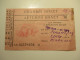 RUSSIA USSR RAILWAY TICKET ESTONIA  RAILWAYS ,  , 13-17 - Europe