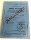 Carnet Individuel De Gendarmerie Achat Au Comptant Magasins De Cessions Habillement N°045624 BOSSE Gilbert Rennes 1963 - Politie & Rijkswacht