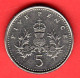 Gran Bretagna - Great Britain - GB - 5 Pence - 2000 - FDC/UNC - Come Da Foto - 5 Pence & 5 New Pence