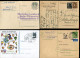 "DEUTSCHLAND NACH 1945" Partie Mit 22 Postkarten Gestempelt (7312/75) - Sammlungen