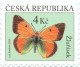 ** 1093/4 1103 1110 1236 Czech Republic Blue Butterfly Clouded Yellow Butterfly Peacock Orange Tip 2020/173 - Neufs