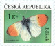 ** 1093/4 1103 1110 1236 Czech Republic Blue Butterfly Clouded Yellow Butterfly Peacock Orange Tip 2020/173 - Nuovi