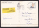 Belgium: Picture Postcard To Netherlands, 2000, 1 Stamp, King, Label Postage Due, Taxed, To Pay (damaged, See Scan) - Briefe U. Dokumente