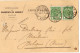 Perforation CdH Carrières Du Hainaut SOIGNIES Sur Carte Commerciale - 1909-34