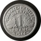 1 Franc 1944 "C" France, Francisque Aluminium-magnésium, Légère (1,3g), Monnaie De Collection - 1 Franc