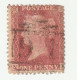 Reine Victoria Dentelé 14 Filigrane Petite Couronne 1854   YT N°10  Cote: 50 € - Used Stamps