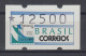 Brasilien ATM BRASILIANA'93, Mi.-Nr. 5, Wertstufe 12500 Cr. ** Mit PLF XXI **  - Viñetas De Franqueo (Frama)