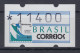 Brasilien ATM BRASILIANA'93, Mi.-Nr. 5, Wertstufe 11400 Cr. ** Mit PLF XXI **  - Frankeervignetten (Frama)