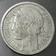 Monnaie France - 1957 "B" - 1 Franc Morlon Aluminium, Légère (1,3g) - 1 Franc