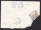 Belgium: Cover, 1985, 1 Stamp, King, Cancel Received Damaged, Repaired, Postal Label / Seal (minor Damage) - Briefe U. Dokumente