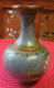 Ancien Vase Bronze Cloisonné Décor Floral Et Oiseau Noir Chine ? Asie ? Haut 12.5 Cm 221 G Diam Col 4.6cm Cul 4cm - Asian Art