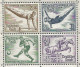 DEUTSCHES REICH - BLOQUE Nº 5 DE LA OLIMPIADA 1936 EN BERLIN - MNH CON MANCHAS DETRÁS CON LA GOMA ORIGINAL - Blocks & Sheetlets