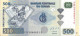CONGO - 500 Francs 2002 UNC - République Démocratique Du Congo & Zaïre