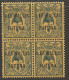 WALLIS ET FUTUNA  N° 3A Bloc De 4 W étroit NEUF** LUXE SANS CHARNIERE  / Hingeless  / MNH - Unused Stamps