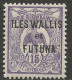 WALLIS ET FUTUNA  N° 6 A étroit NEUF* TRACE DE CHARNIERE   / Hinge  / MH - Unused Stamps