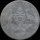 LaZooRo: Australia 1 Florin 1921 VG / F - Silver - Florin