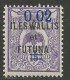 WALLIS ET FUTUNA  N° 27 WA étroit NEUF*  TRACE DE CHARNIERE   / Hinge  / MH - Unused Stamps