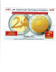 Enveloppe Avec Simili-timbre Drapeau Européen Affranchissement Destineo MD7  Thème EUROPE DRAPEAU (680) - Pseudo-entiers Privés