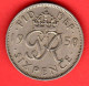 Gran Bretagna - Great Britain - GB - 6 Pence - 1950 - BB/VF - Come Da Foto - H. 6 Pence