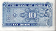 CORÉE DU SUD - 10 Jeon 1962 UNC - Korea, South