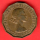 Gran Bretagna - Great Britain - GB - 3 Pence - 1953 - BB/VF - Come Da Foto - F. 3 Pence