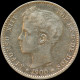 LaZooRo: Spain 1 Peseta 1900 XF - Silver - Eerste Muntslagen