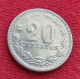 Argentina 20 Centavos 1940 KM# 36 Lt 510 *VT Argentine - Argentina