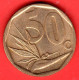 Sud Africa - South Africa - Suid Afrika - 2007 - 50 Cents - QFDC/aUNC - Come Da Foto - South Africa