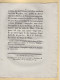 Loi Relative Au Bail Des Messageries - 1791 - Bordeaux Gironde - 3 Pages - 1701-1800: Précurseurs XVIII